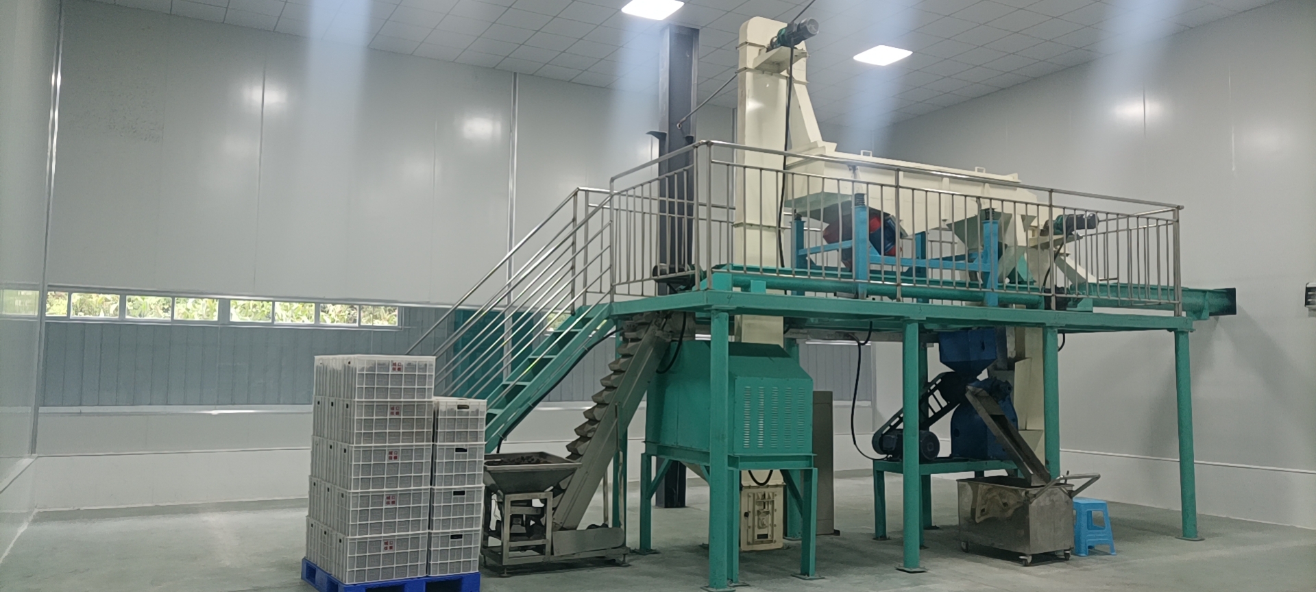 核桃加工交钥匙工程工程现场
