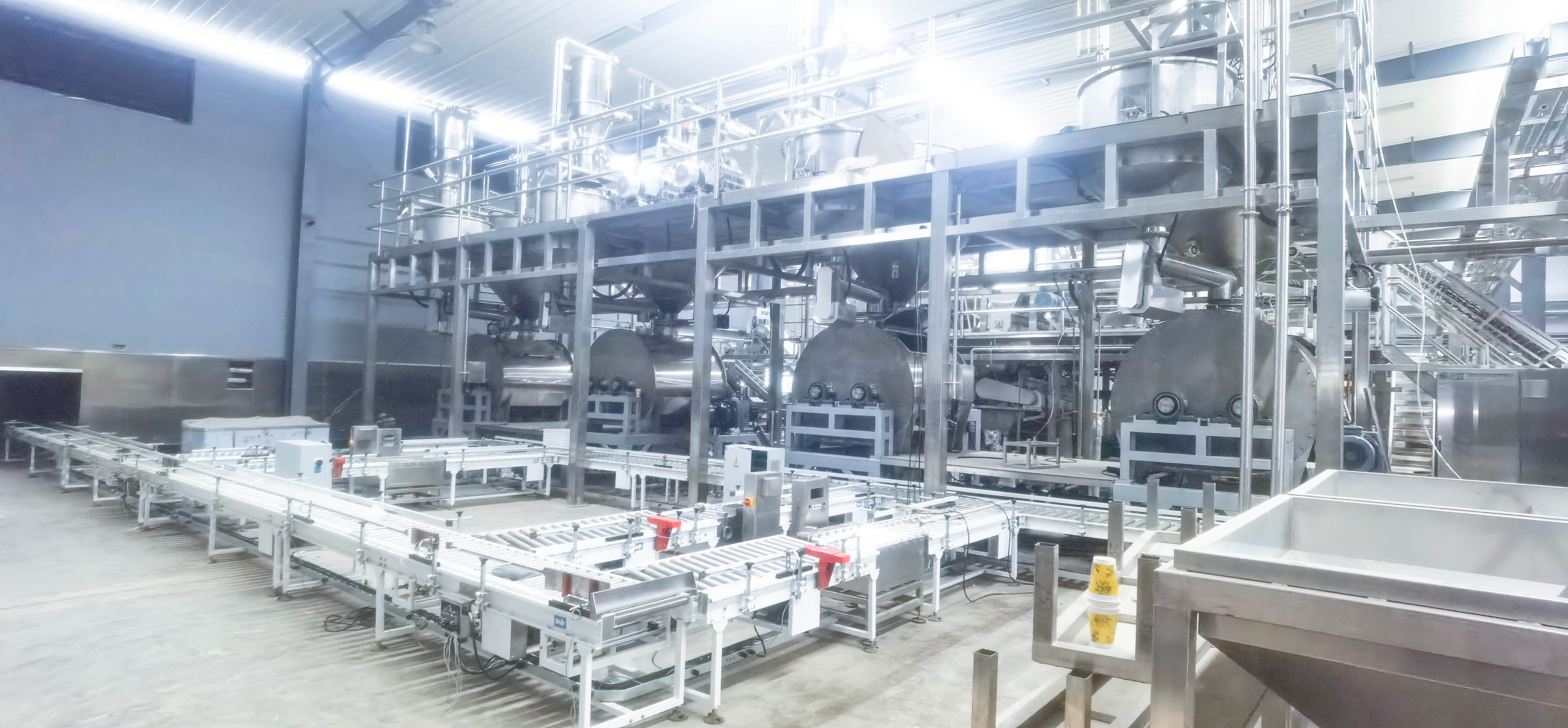 香柚深加工交钥匙工程工程现场