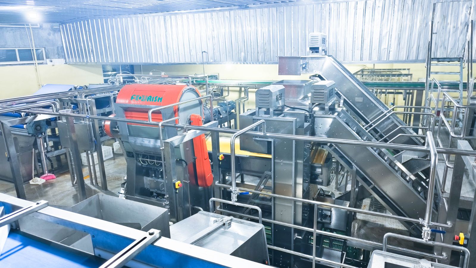 百香果深加工交钥匙工程工程现场