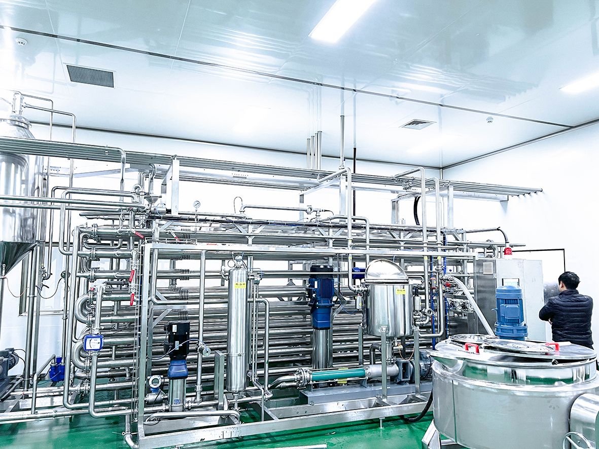 椰子深加工交钥匙工程工程现场